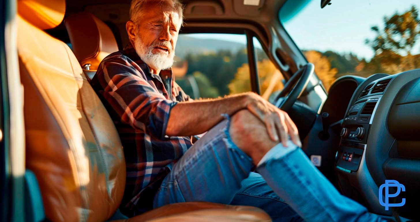Knee Pain While Driving – Causes, Quick Cures, and Keys to Lasting Relief